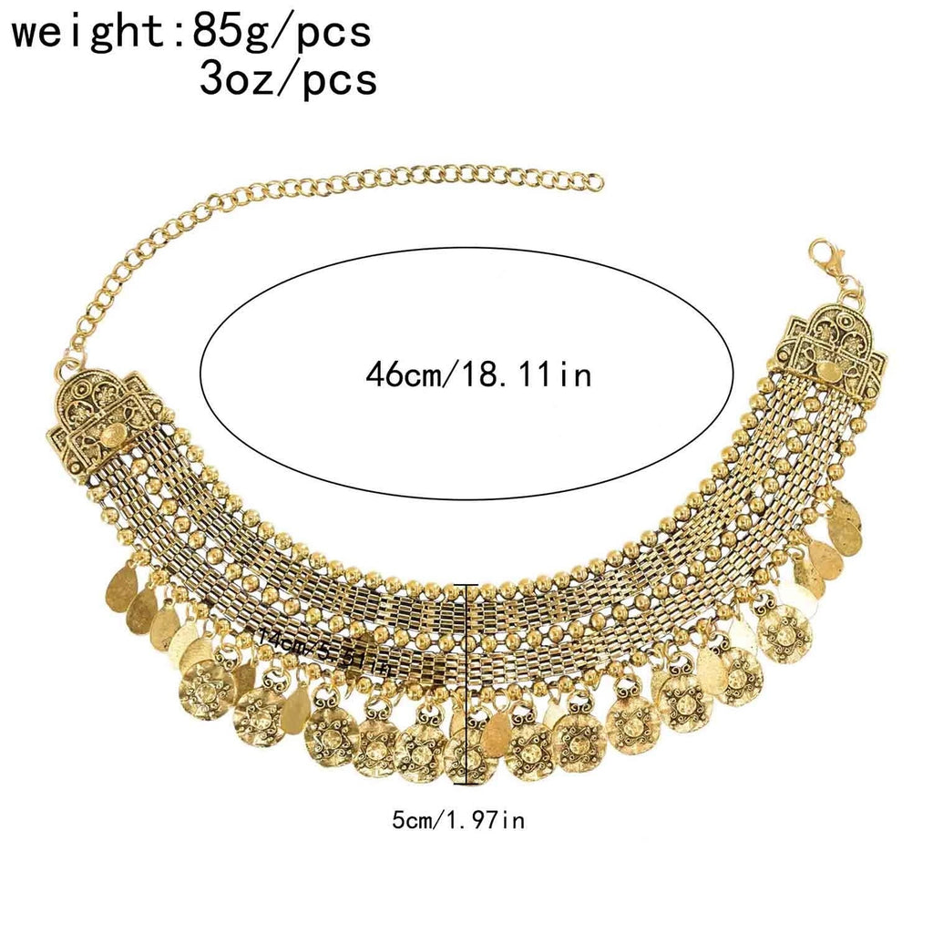 Rose Necklace Exaggerates Multi layered Style and Versatile Clavicle Chain