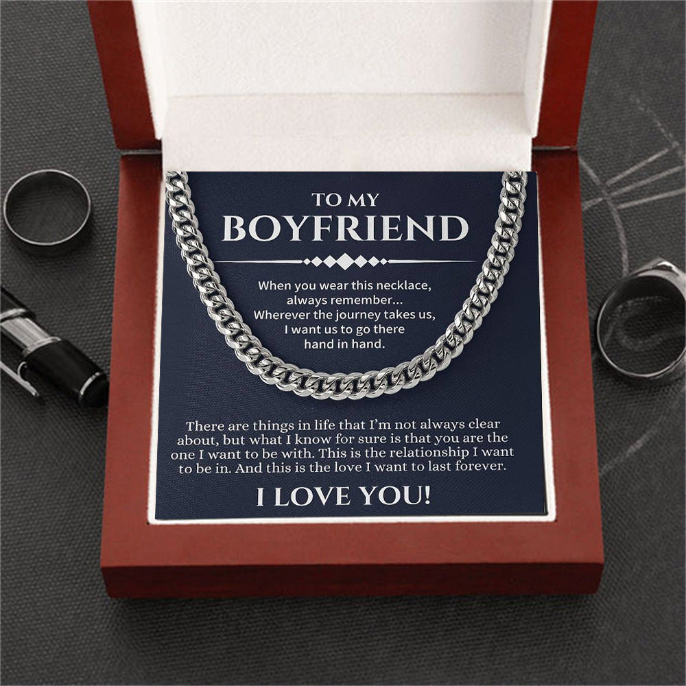 Stainless steel necklace for men