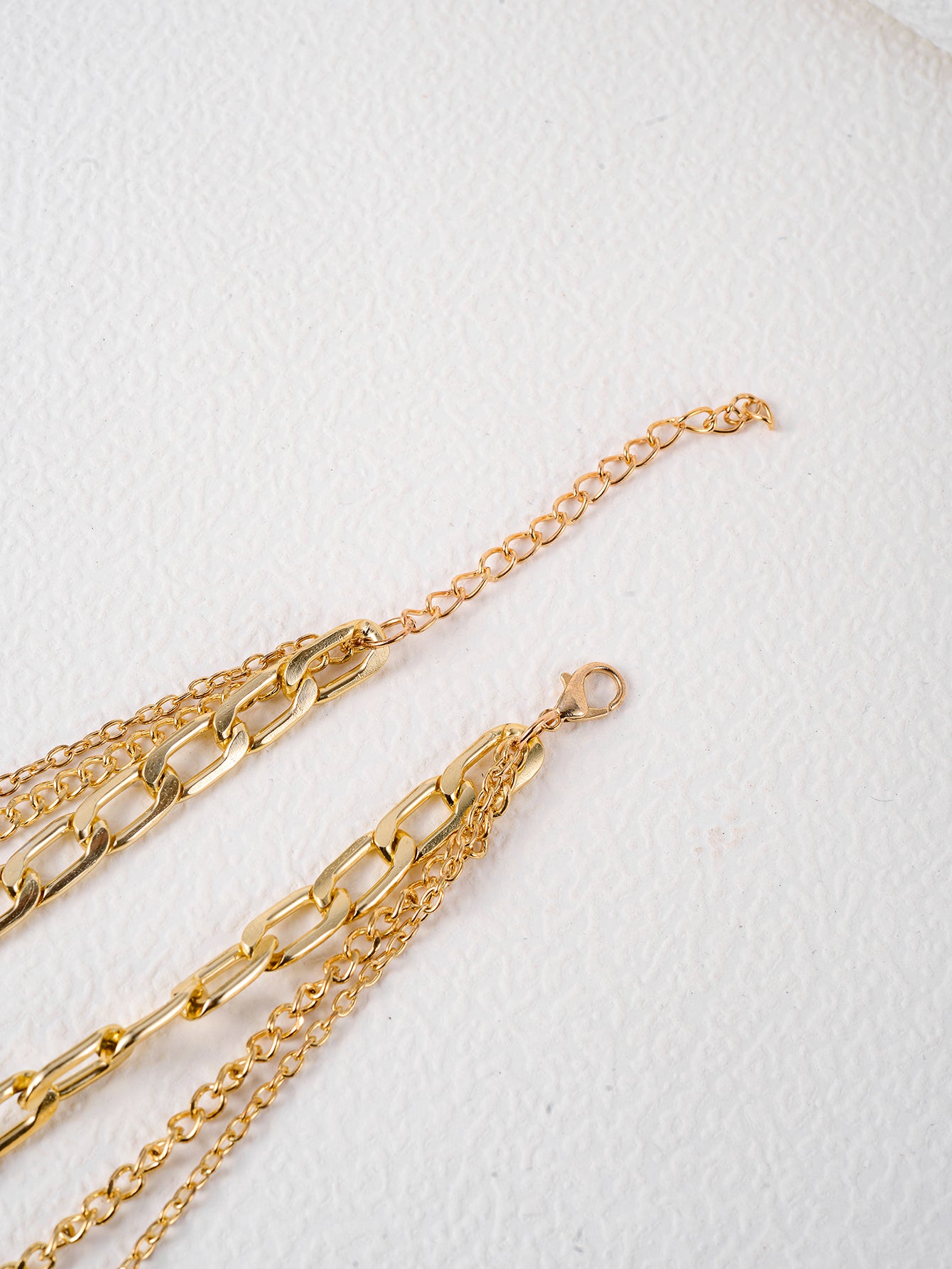 Personalized Multi Layer Trend Necklace Love Letter Pendant Chain Necklace Layered Necklace