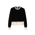 Pearl fleece sweater sweatshirt